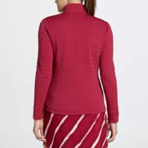 NWT New Walter Lady XS Extra Small Hagen Women's Texture Full-Zip Golf Jacket - Picture 2 of 6